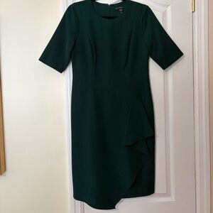 Timeless, classy Green Work Dress